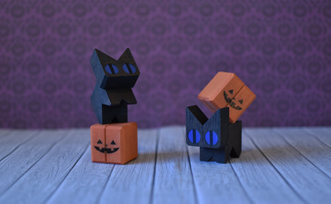 ネコブロック・ハロウィーン