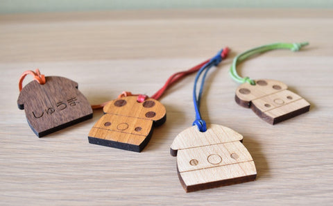 新生活に！どんぐりネームタグ